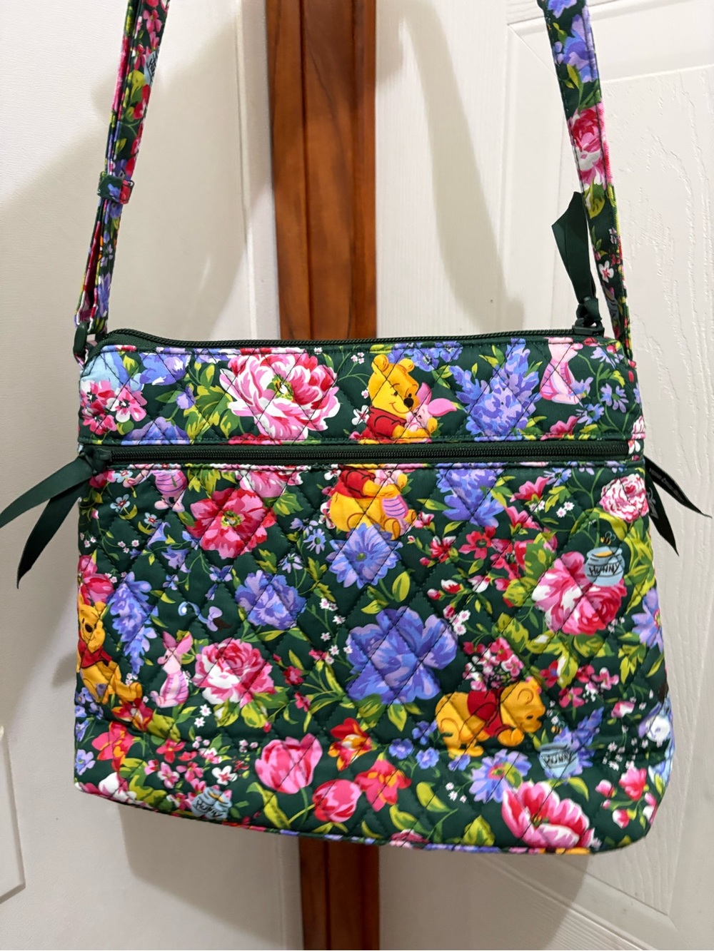 Vera Bradley Winnie The Pooh Hipster Crossbody Bag